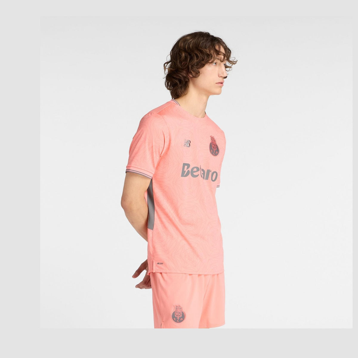 New Balance Men's FC Porto Away Short Sleeve Soccer Jersey-5