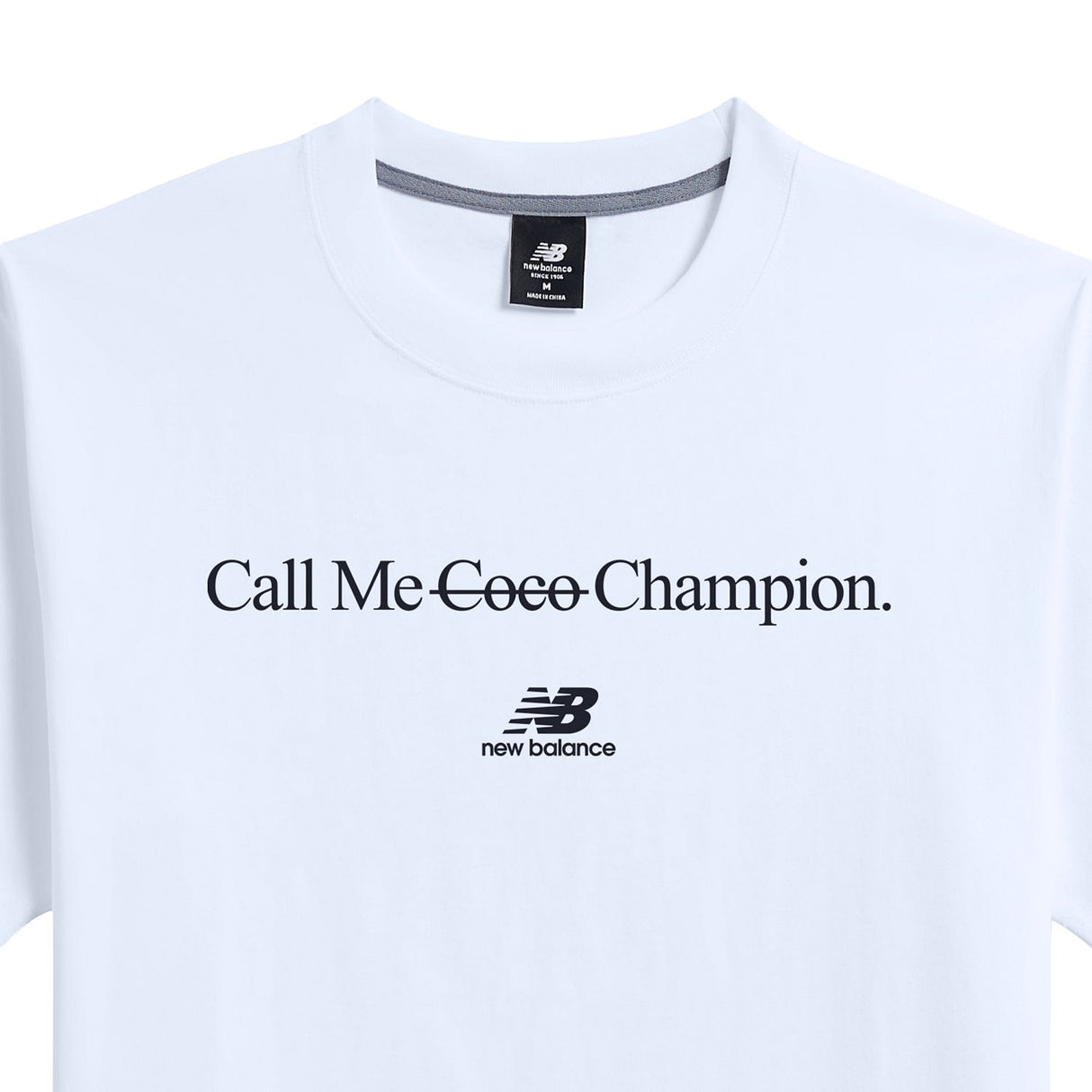 New Balance Men's Coco Gauff Champion T-Shirt-3