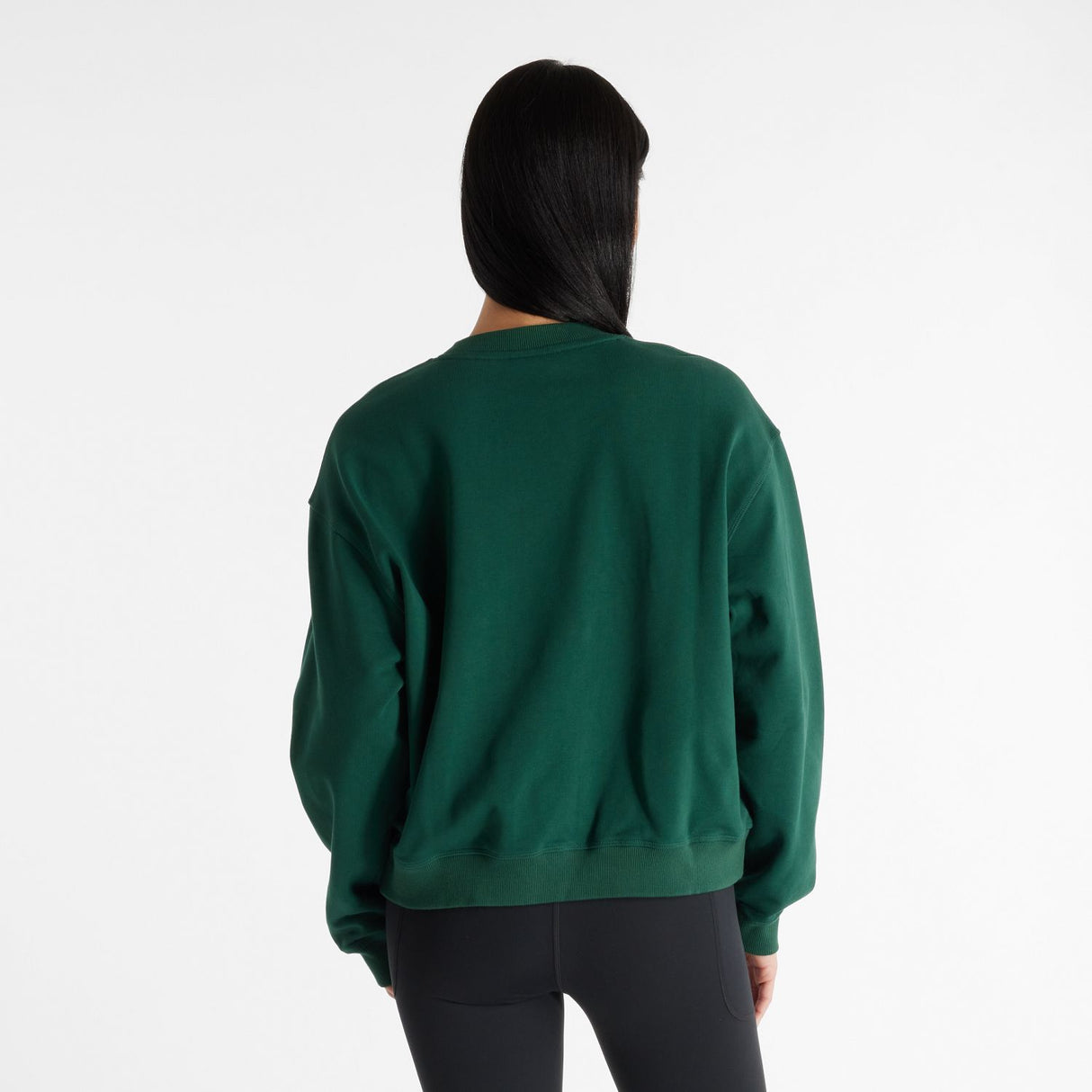 New Balance Women's Athletics French Terry Crest Crew-3