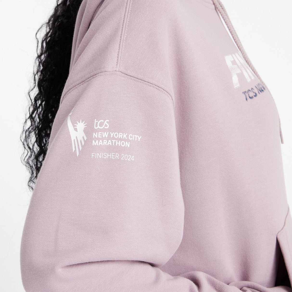 New Balance Women's NYC Marathon French Terry Finisher Hoodie-6