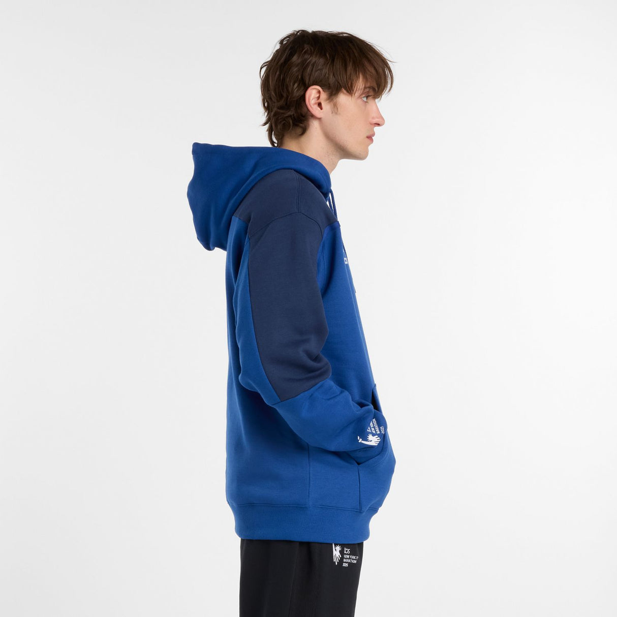 New Balance Men's NYC Marathon Reimagined Fleece Hoodie-3