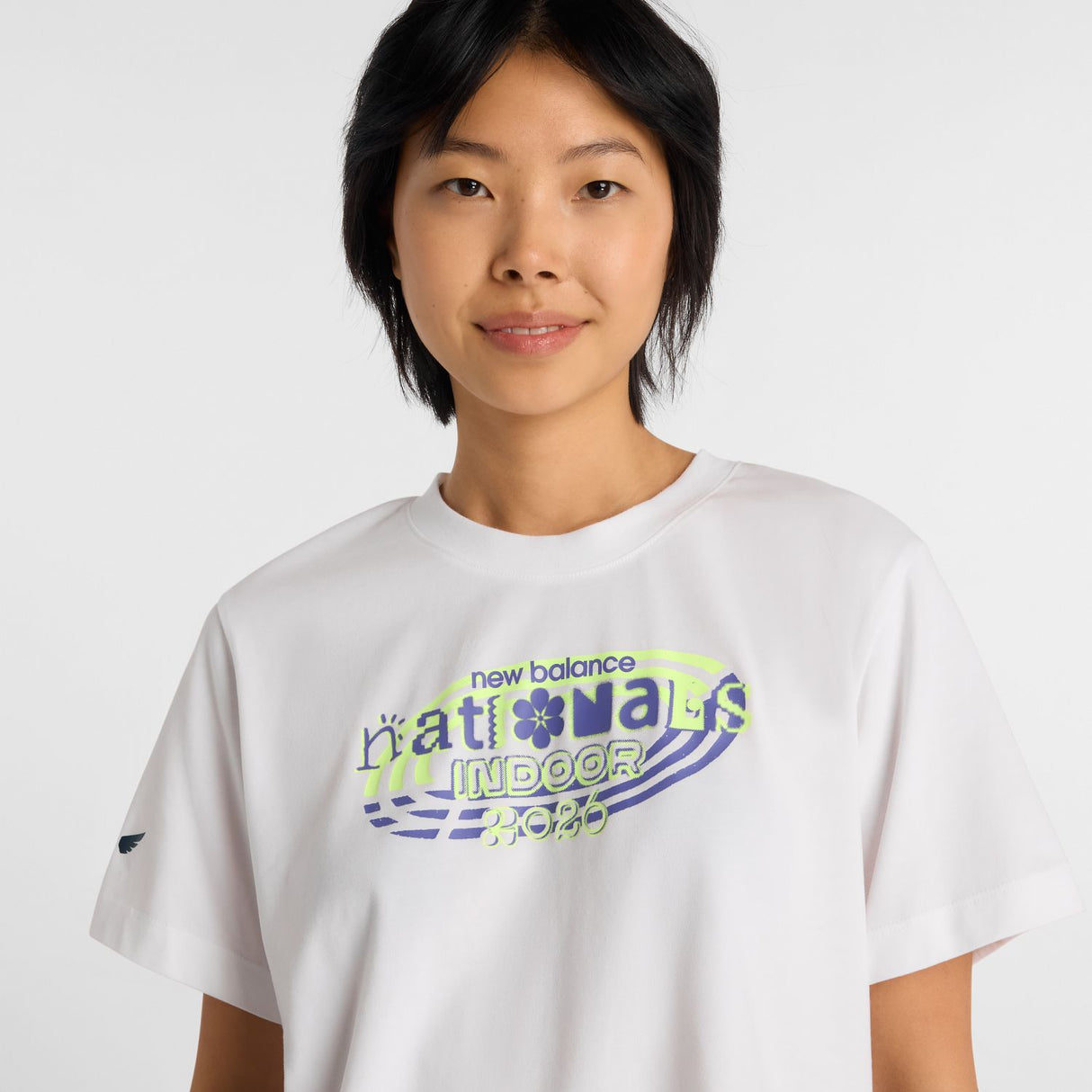 New Balance Women's Nationals Indoor Graphic T-Shirt 1-4