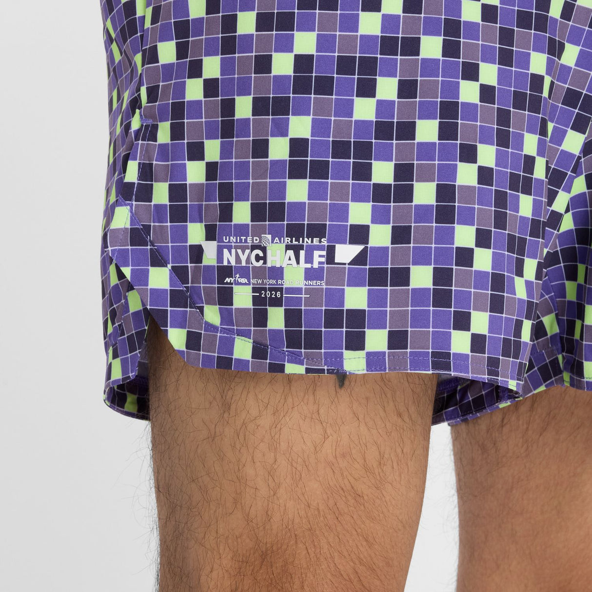 New Balance Men's United Airlines NYC Half Printed RC Essential Run Shorts 5-7