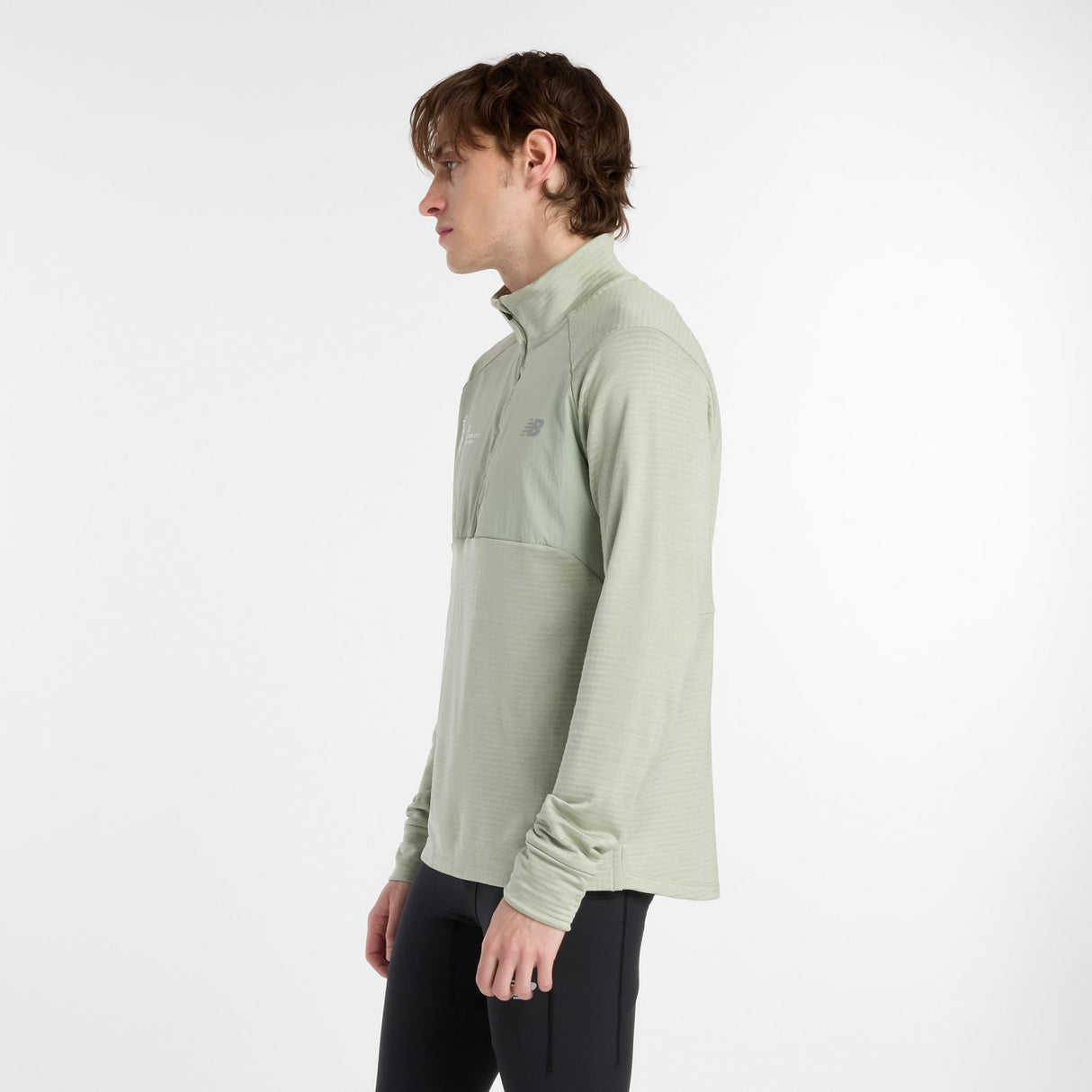 New Balance Men's NYC Marathon Heat Grid 1/2 Zip-3