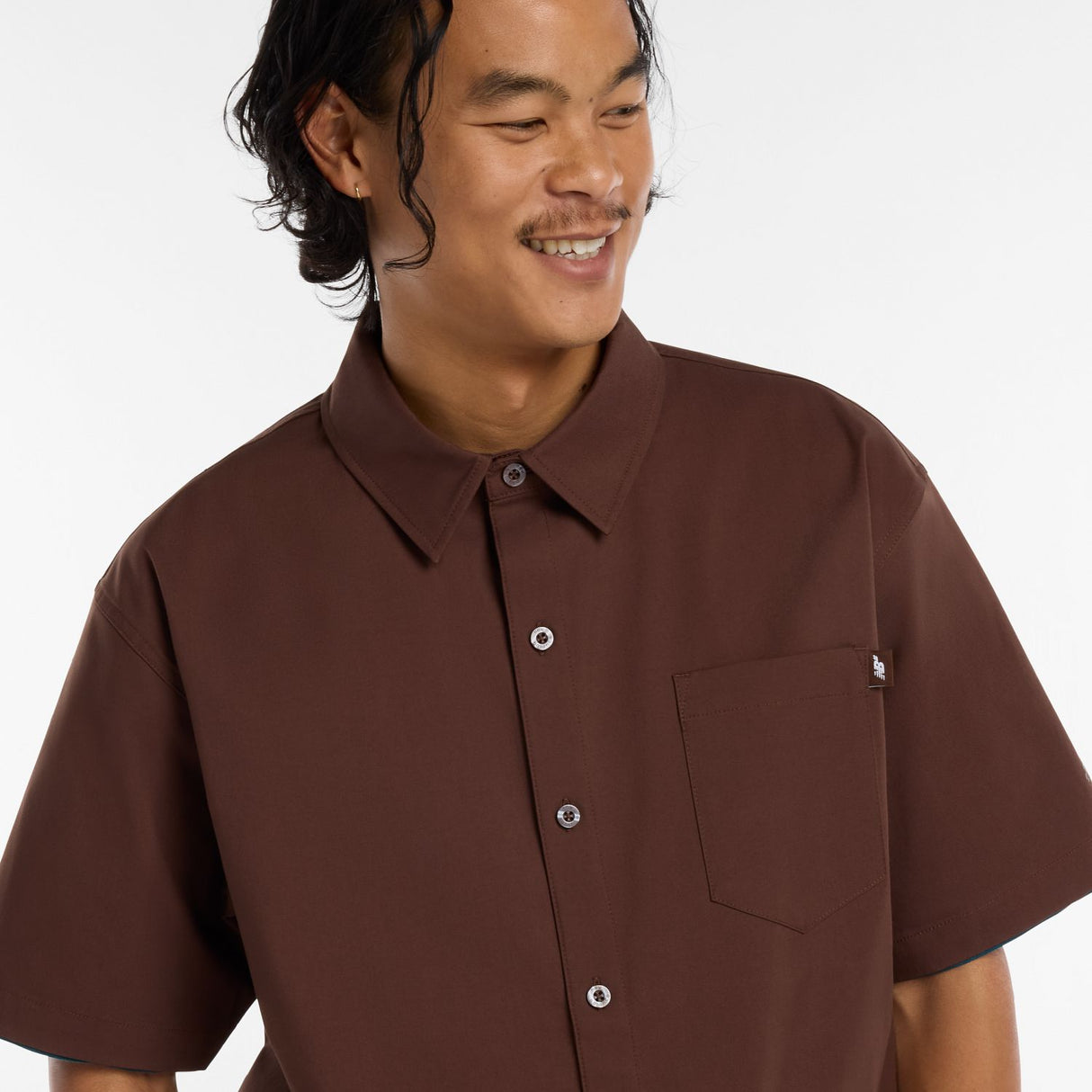 New Balance Men's Numeric Button Up Shirt-5