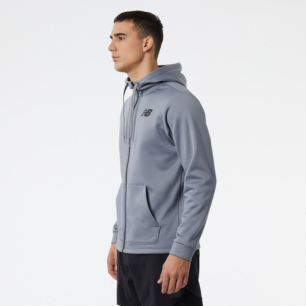 New Balance Men's Tenacity Performance Fleece Full Zip Hoodie-2