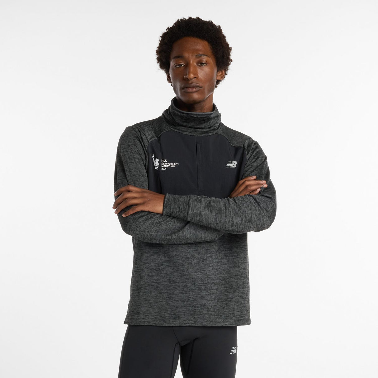 New Balance Men's NYC Marathon Balaclava Hoodie-1