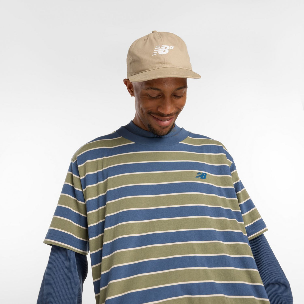 New Balance Men's Numeric Thin Stripe T-Shirt-2