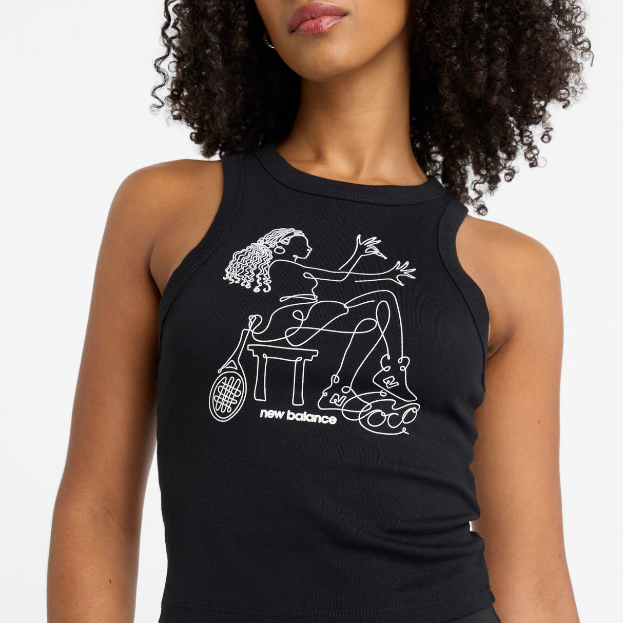 New Balance Women's Coco Gauff Preparations Racer Tank-6