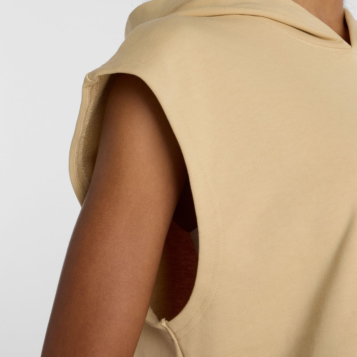 New Balance Women's Embossed Sleeveless Hoodie-5