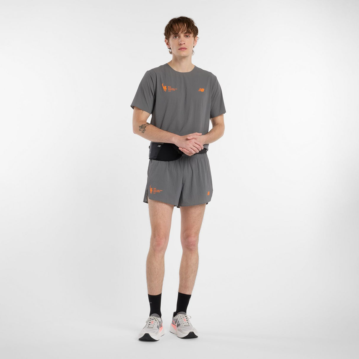 New Balance Men's NYC Marathon Ultra Light T-Shirt-1