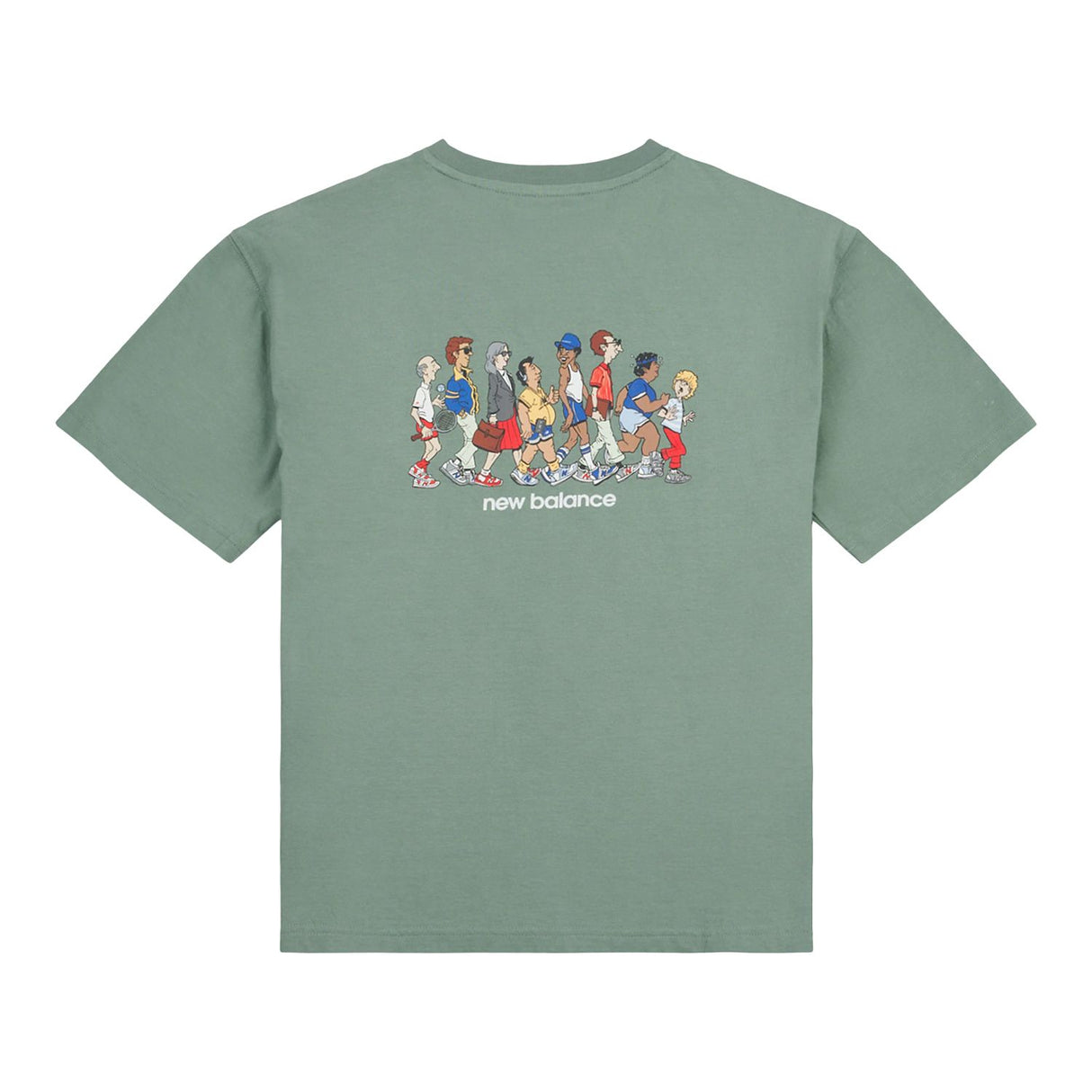New Balance Boys' Back Graphic Queue T-Shirt-9