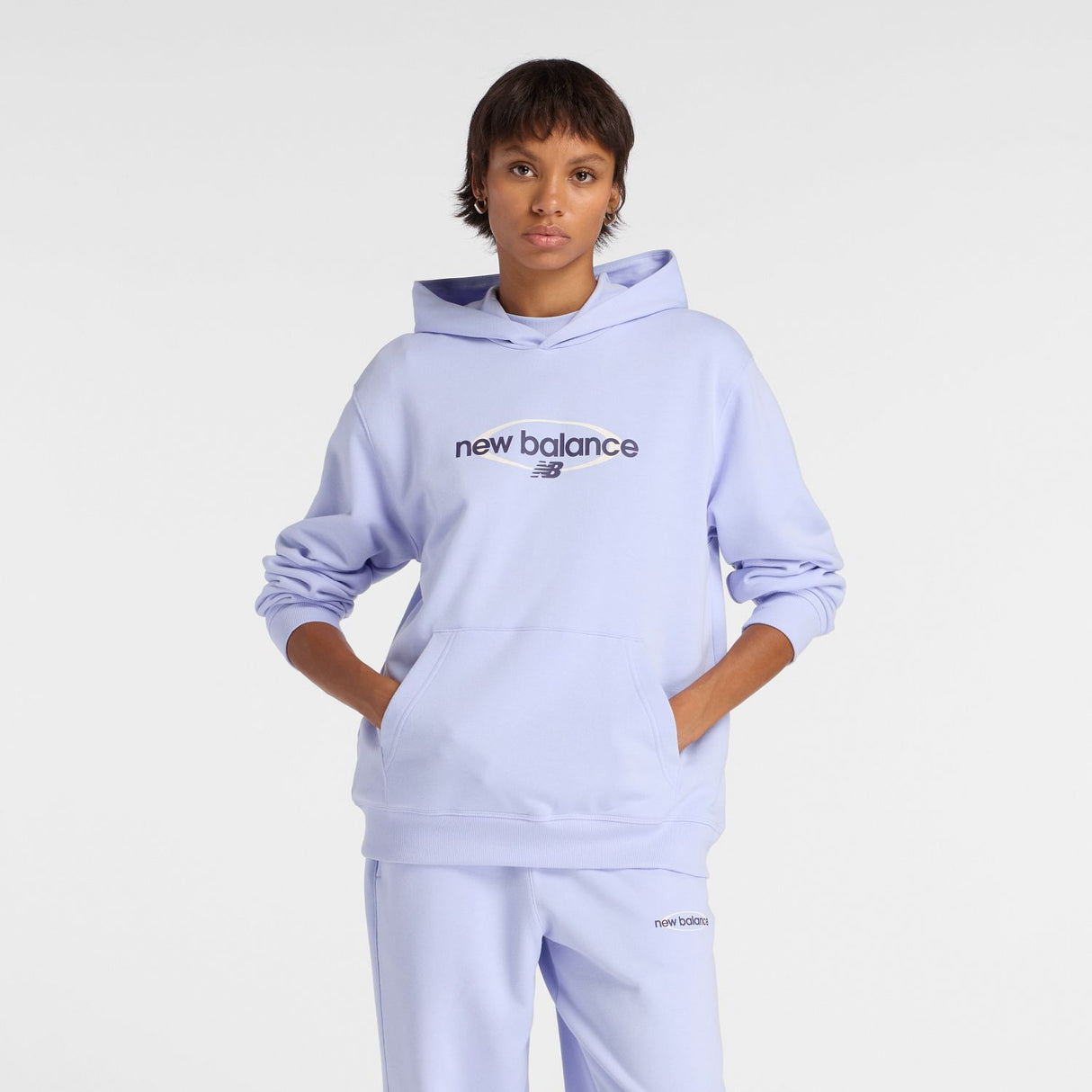 New Balance Women's Sport Graphic Relaxed Hoodie-1