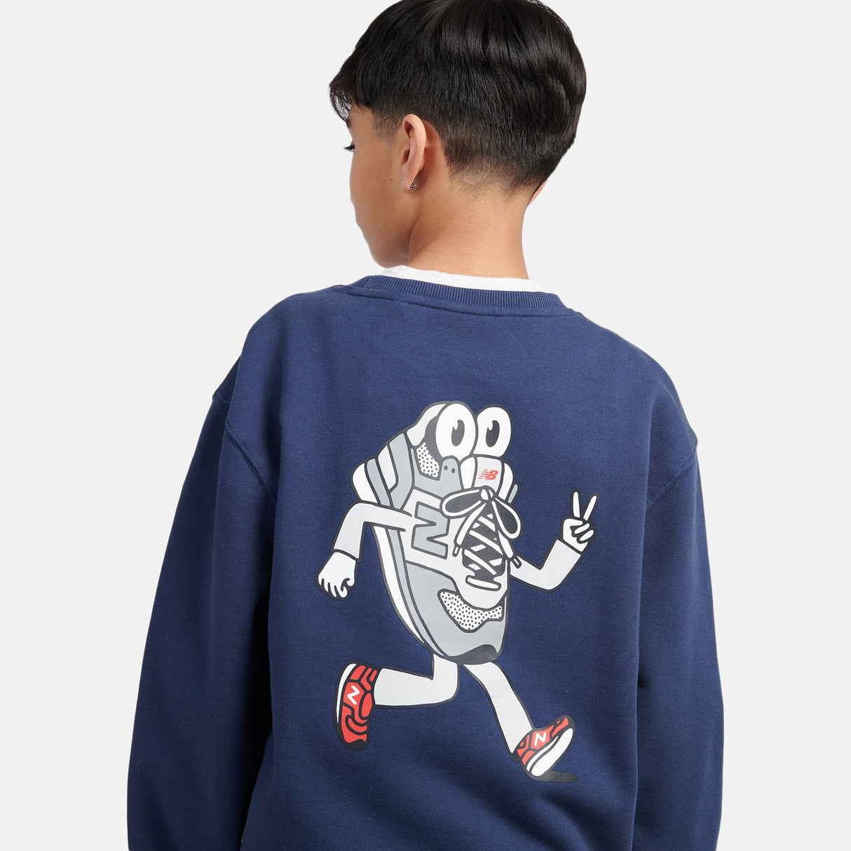 New Balance Boys' Sneaker Guy Crew-5