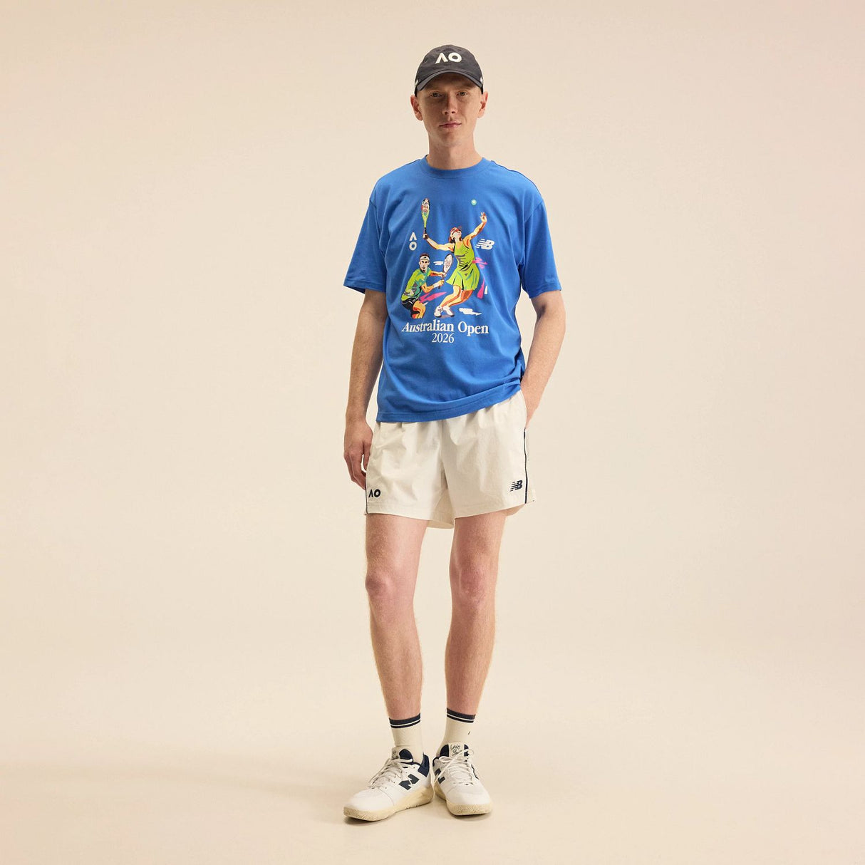 New Balance Men's Australian Open Headliner Graphic T-Shirt-2