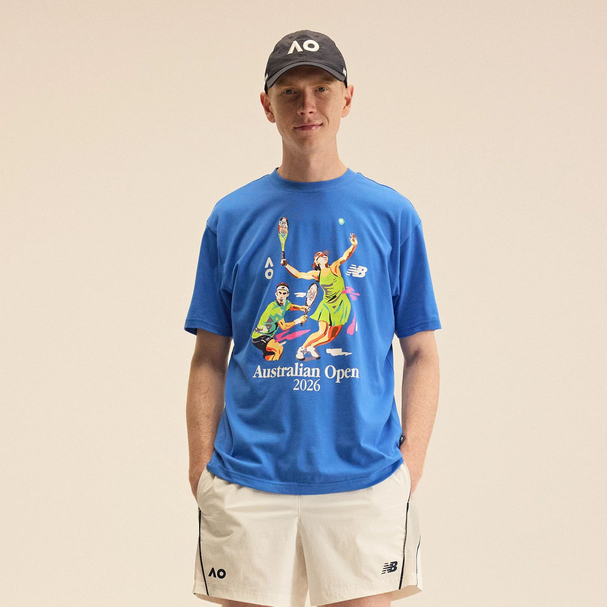 New Balance Men's Australian Open Headliner Graphic T-Shirt-3