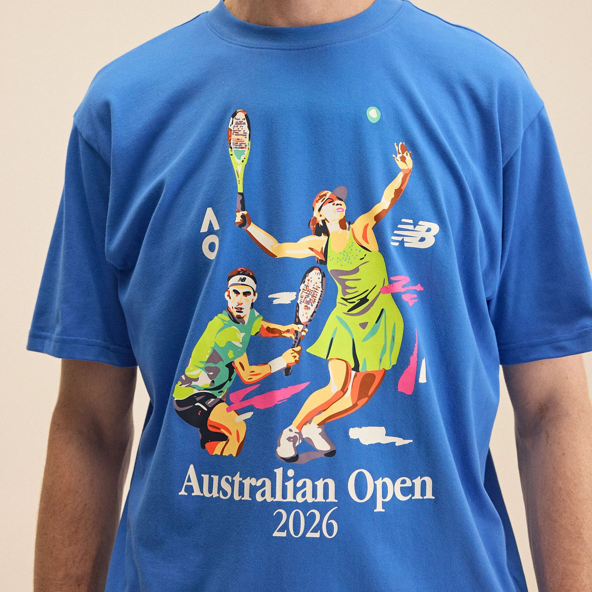 New Balance Men's Australian Open Headliner Graphic T-Shirt-6