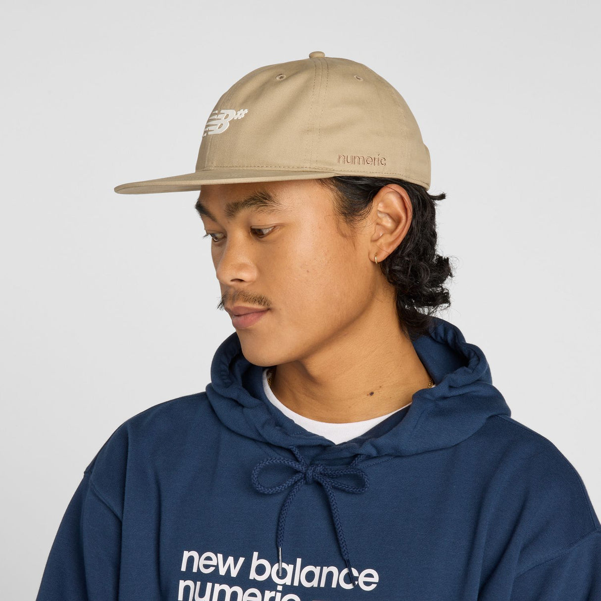 New Balance Numeric 6 Panel Deconstructed Flat Brim-5