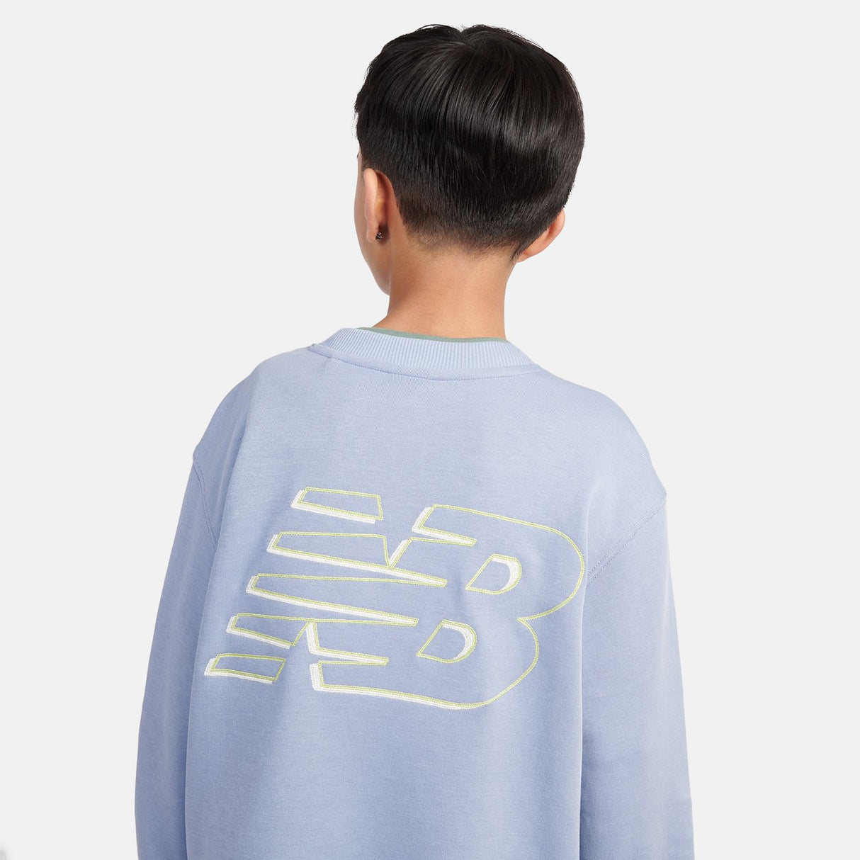 New Balance Boys' Premium Cross Neck T-Shirt-5