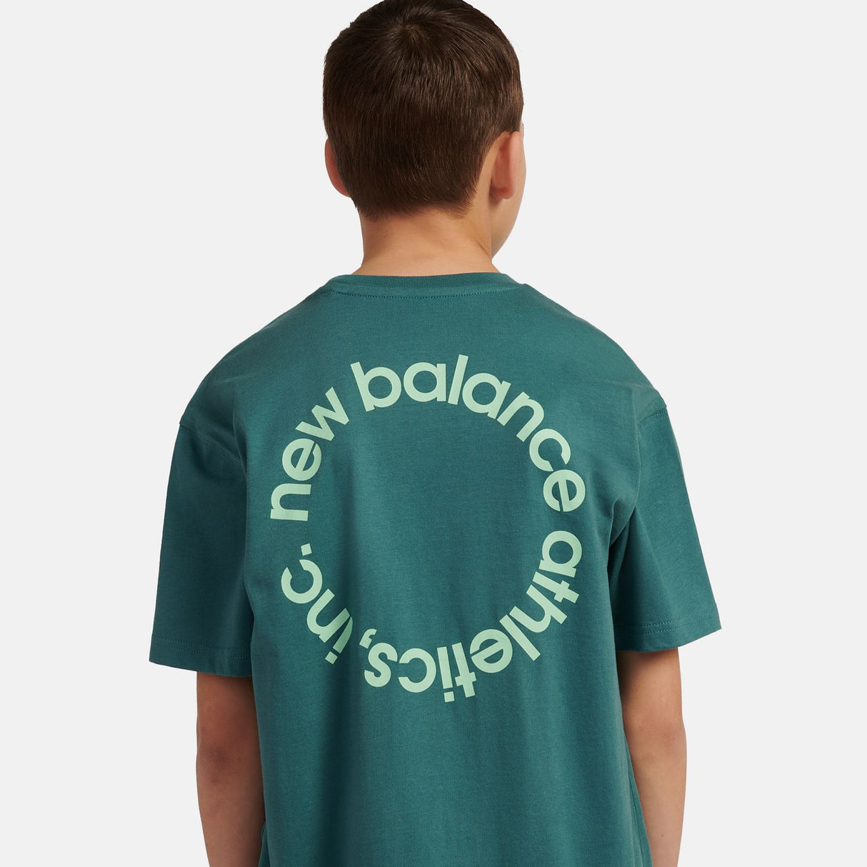 New Balance Boys' Circular Logo Graphic T-Shirt-9