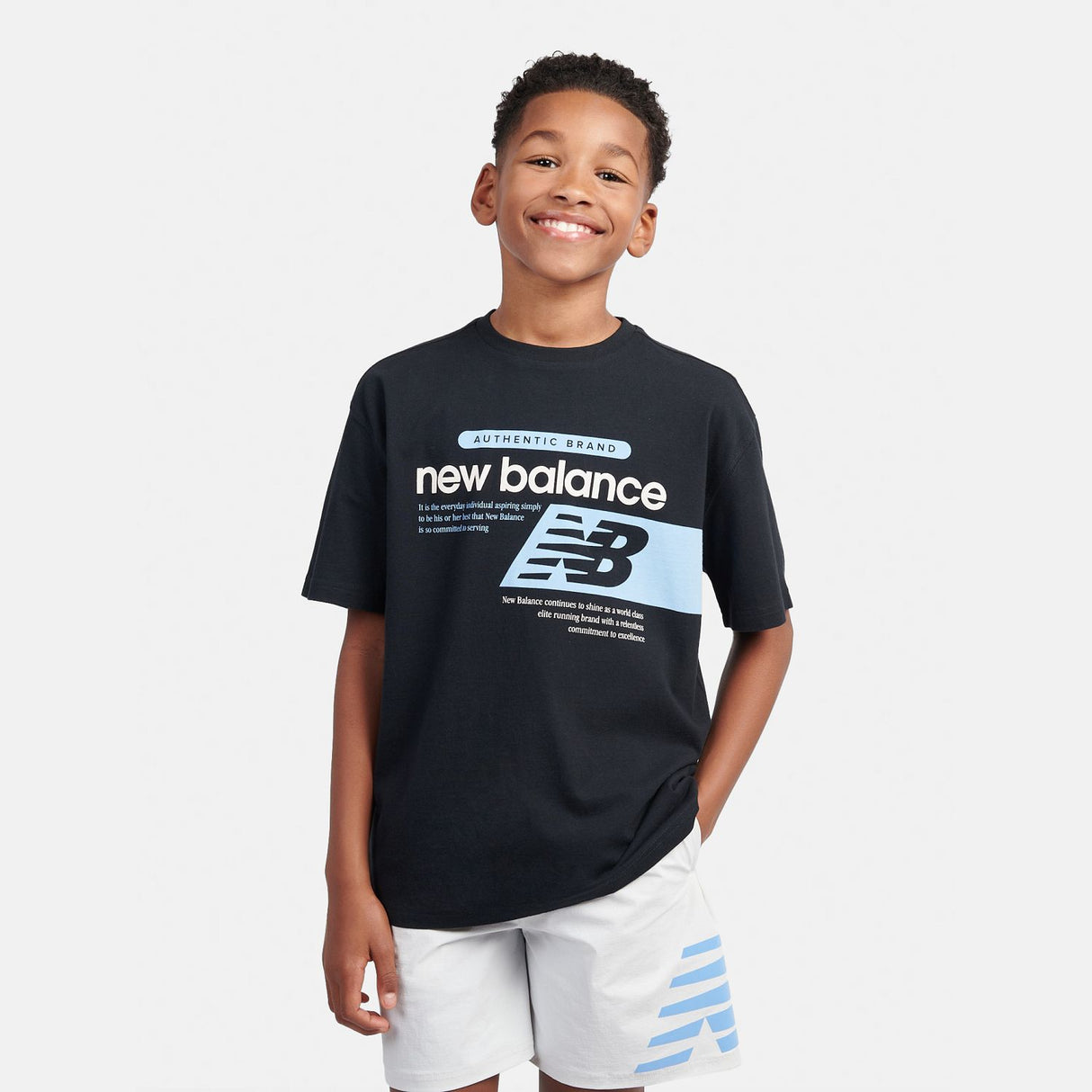 New Balance Boys' Athletics Relaxed Player Graphic T-Shirt-1