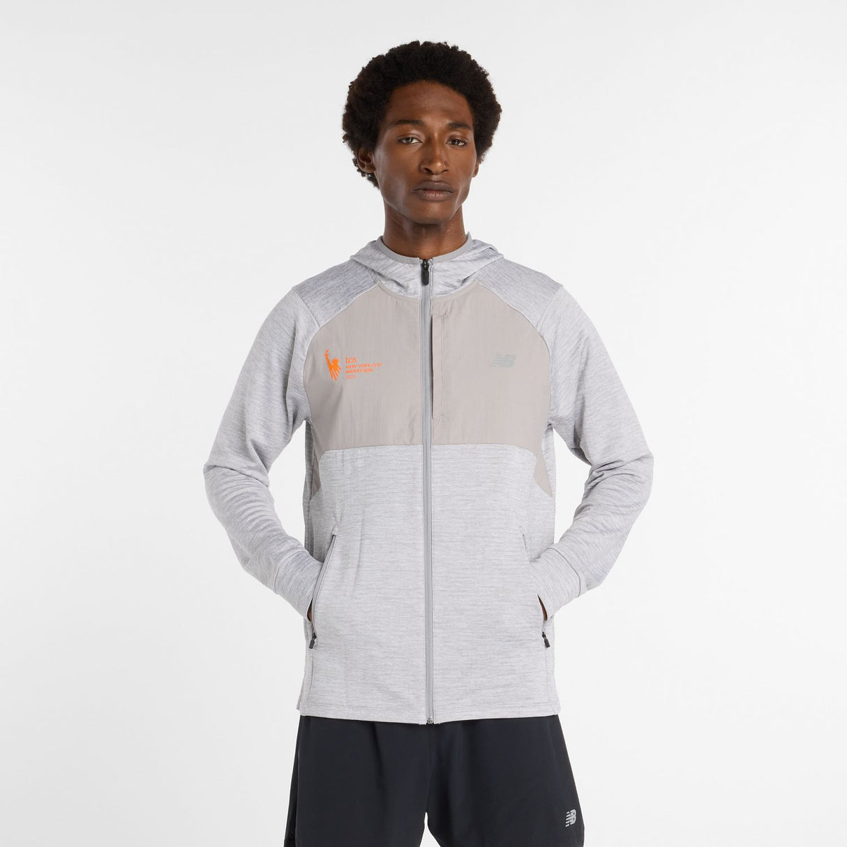 New Balance Men's NYC Marathon Hooded Full Zip-2