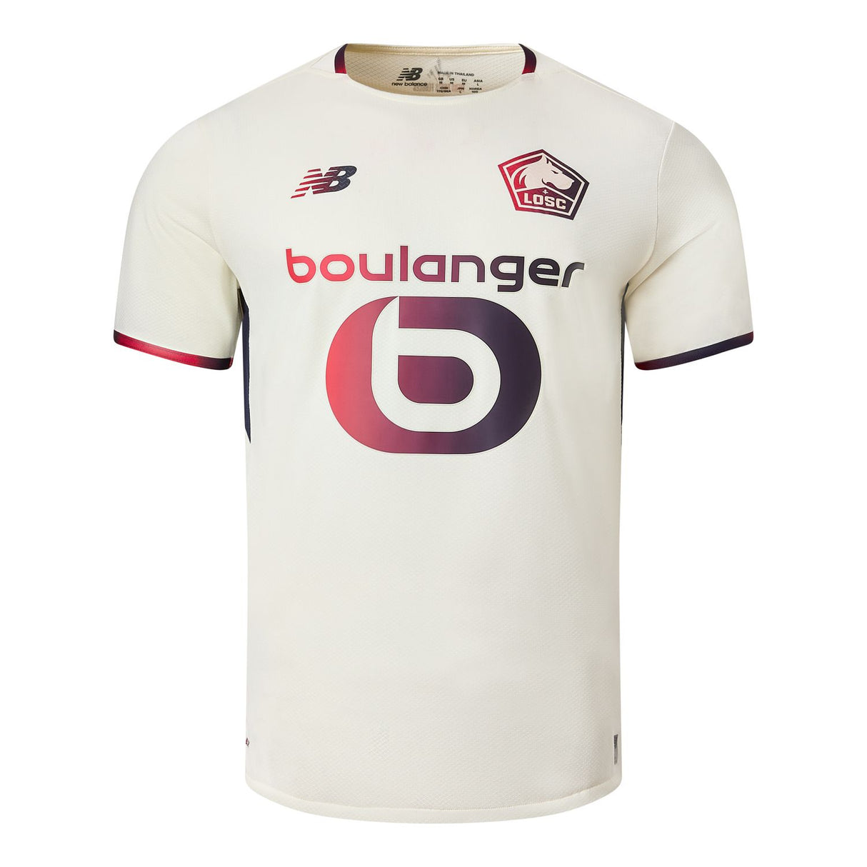 New Balance Men's Lille LOSC Away Short Sleeve Soccer Jersey-1