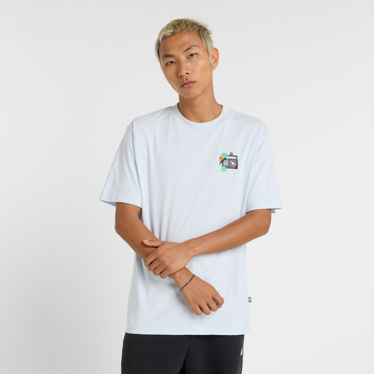 New Balance Men's Clock T-Shirt-1