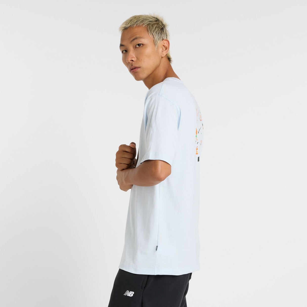 New Balance Men's Clock T-Shirt-3