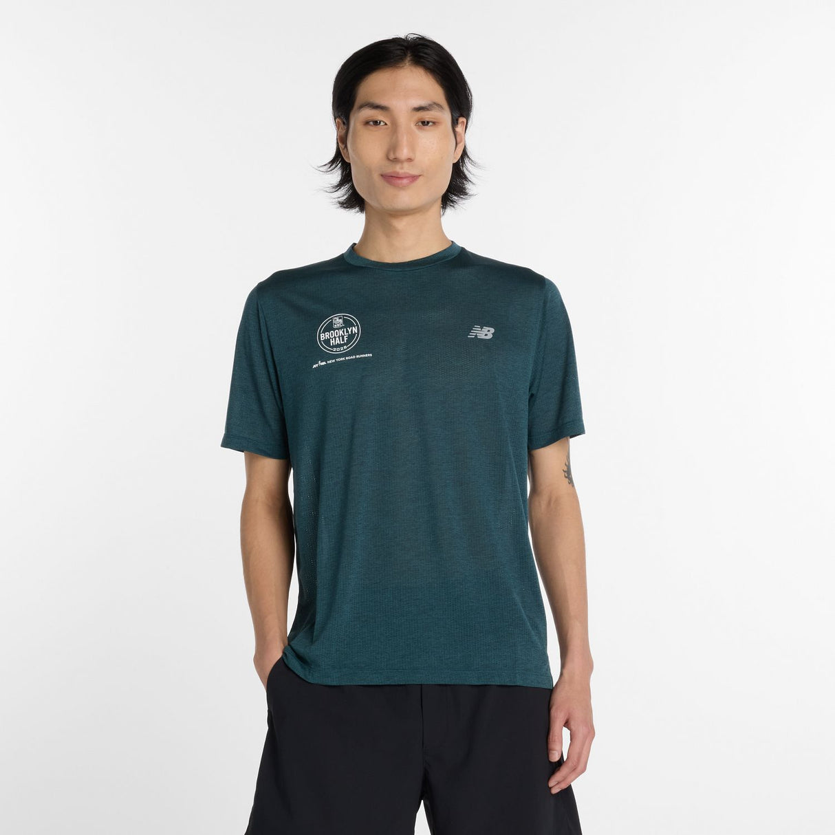 New Balance Men's RBC Brooklyn Half RC Essential T-Shirt-1