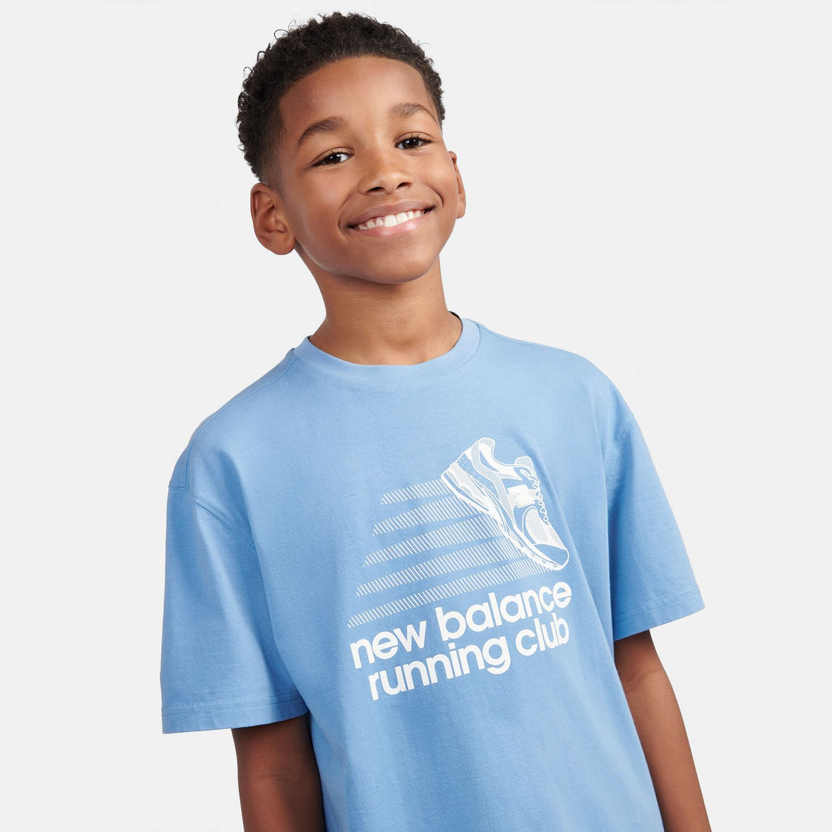 New Balance Boys' Running Club T-Shirt-4