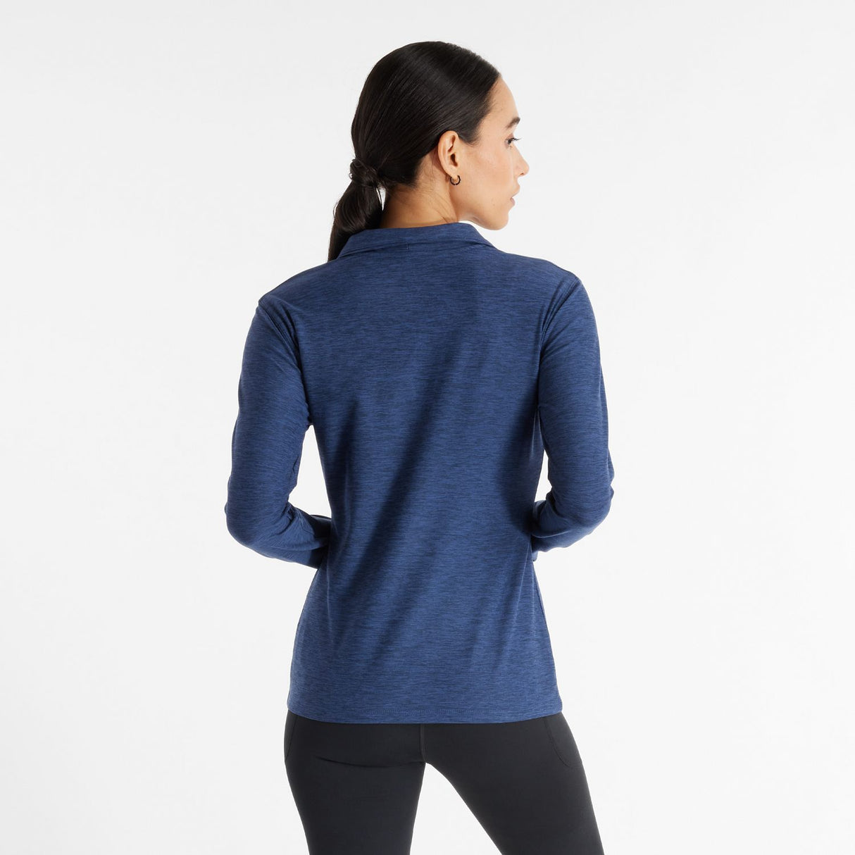 New Balance Women's NYC Marathon Space Dye Quarter Zip-3