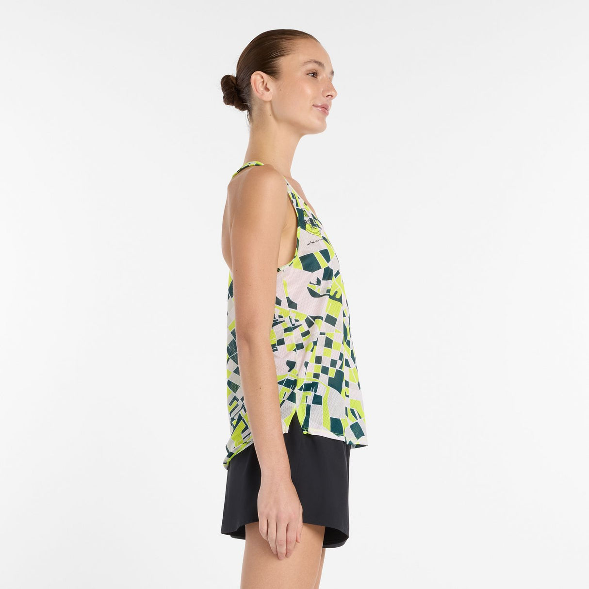 New Balance Women's RBC Brooklyn Half Printed Athletics Tank-3