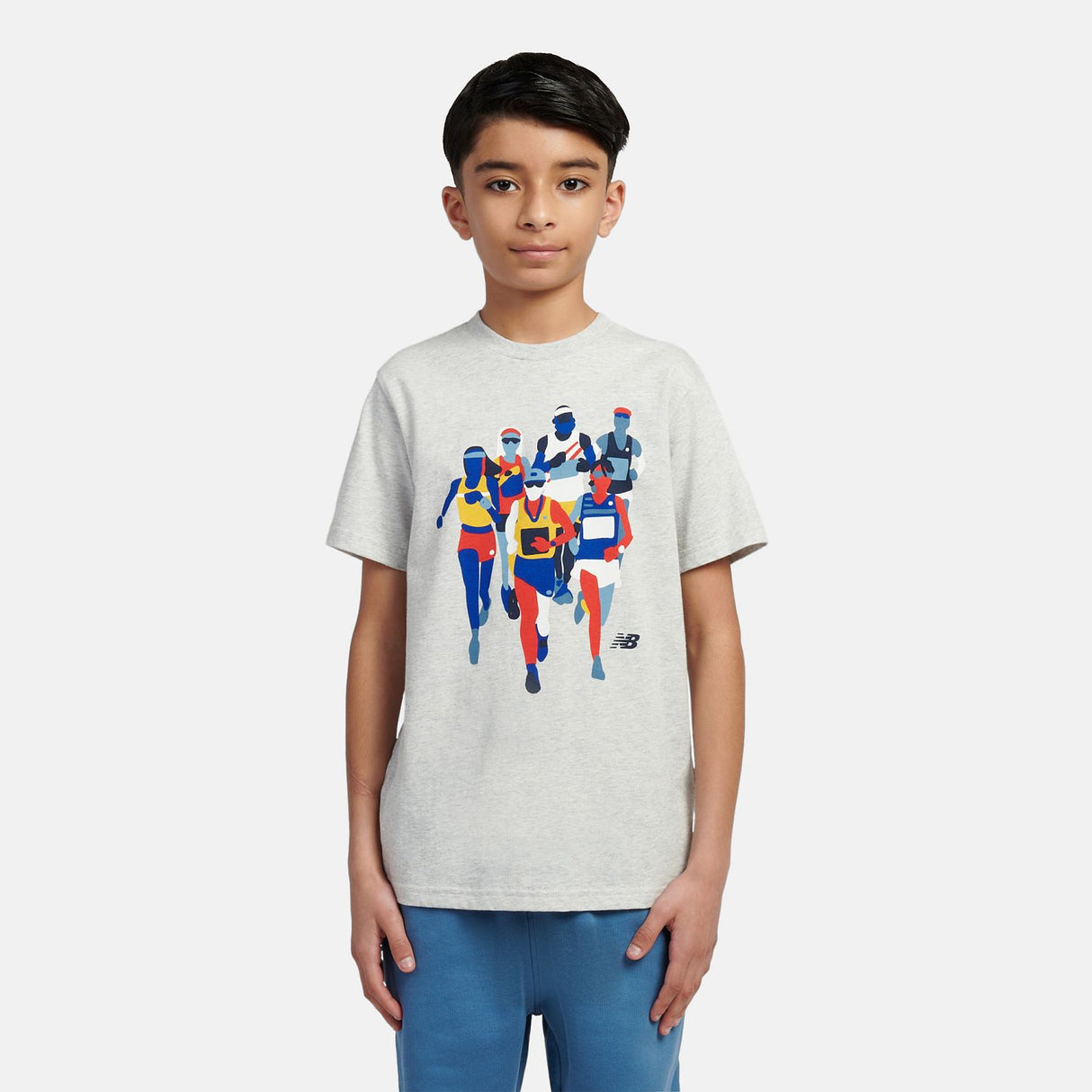 New Balance Boys' The System That Runs Graphic T-Shirt-5