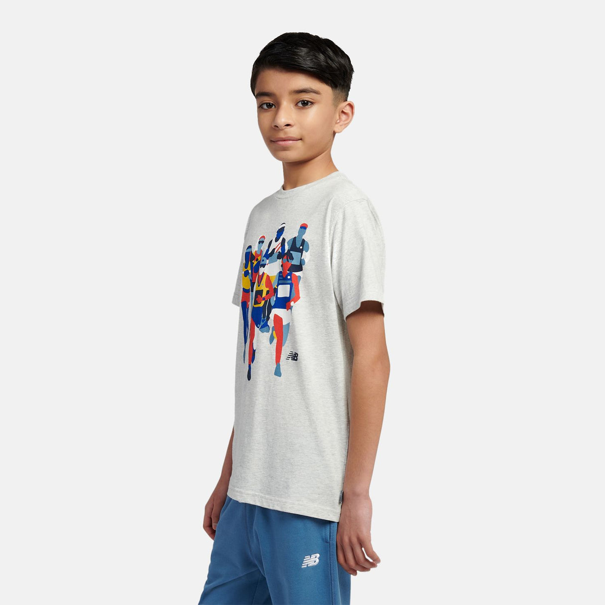 New Balance Boys' The System That Runs Graphic T-Shirt-6