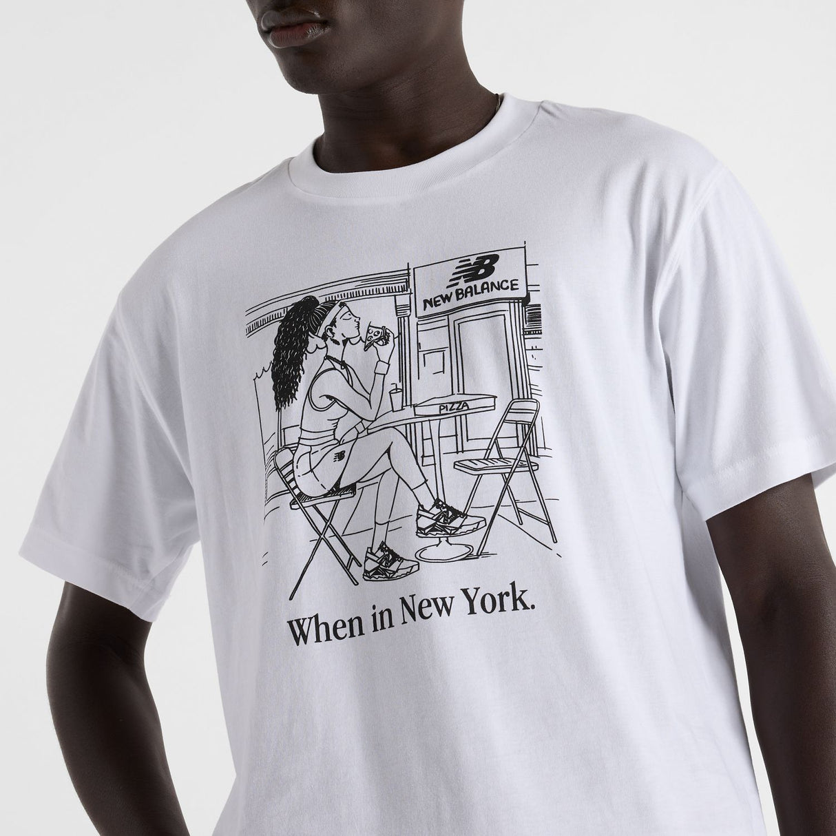 New Balance Men's Coco Gauff New York Slice T-Shirt-6