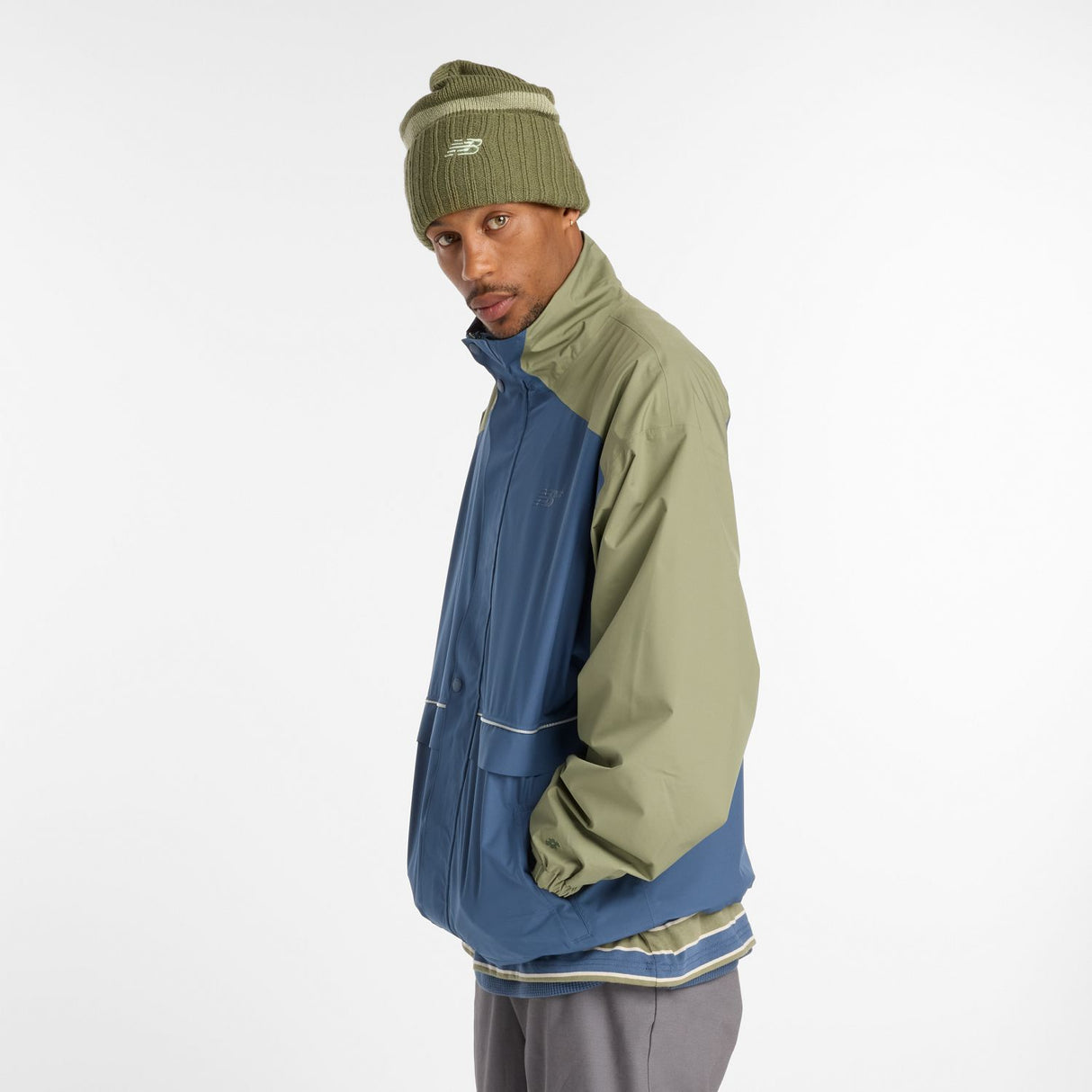 New Balance Men's Numeric Waterproof Jacket-3