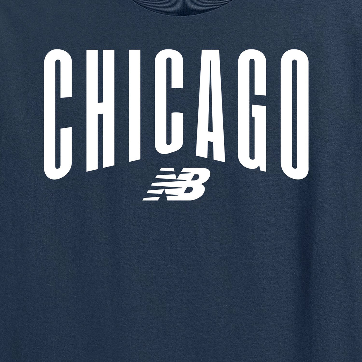 New Balance Men's Chicago City Font T-Shirt-3