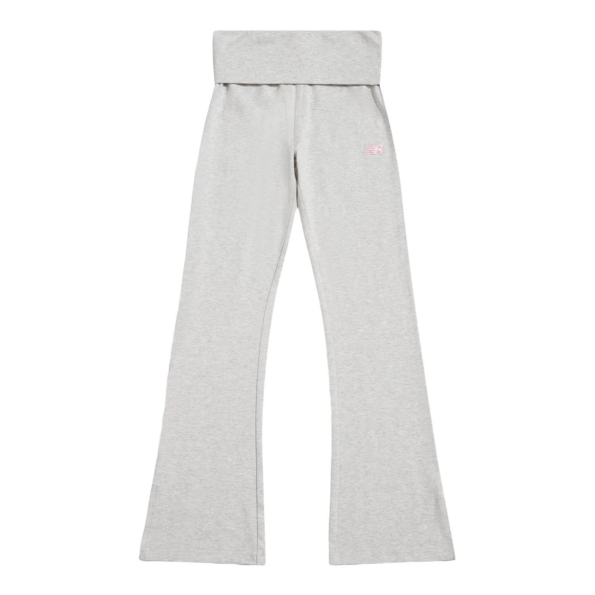 New Balance Girls' Roll Down Flare Leggings-1