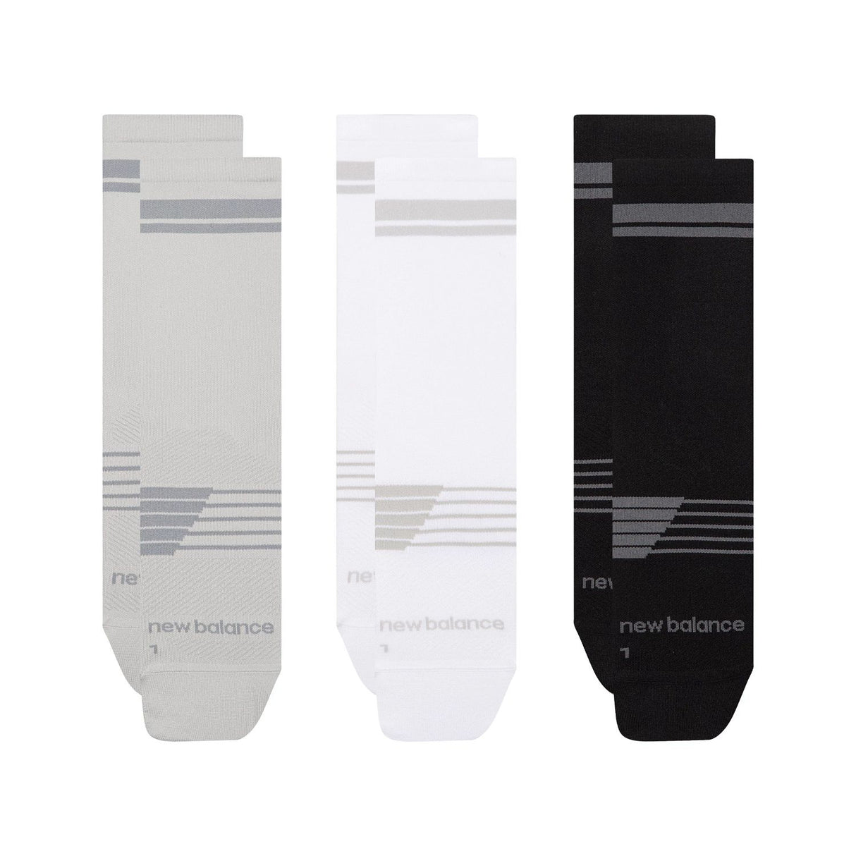 New Balance Pro Run Crew Socks 3 Pack-2