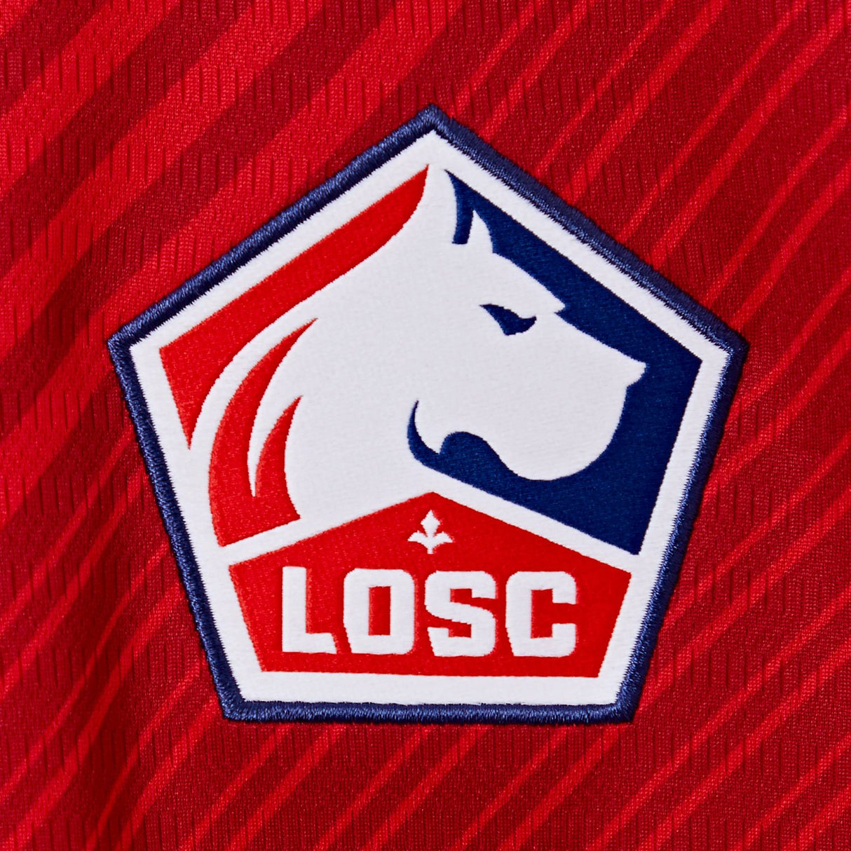 New Balance Men's Lille LOSC Home Short Sleeve Soccer Jersey-12