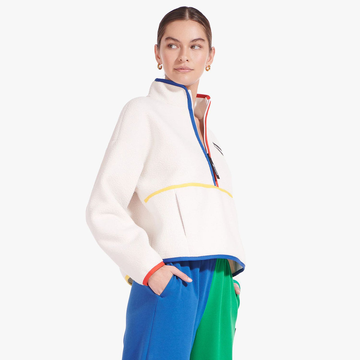 New Balance Women's STAUD Sherpa Pullover-2