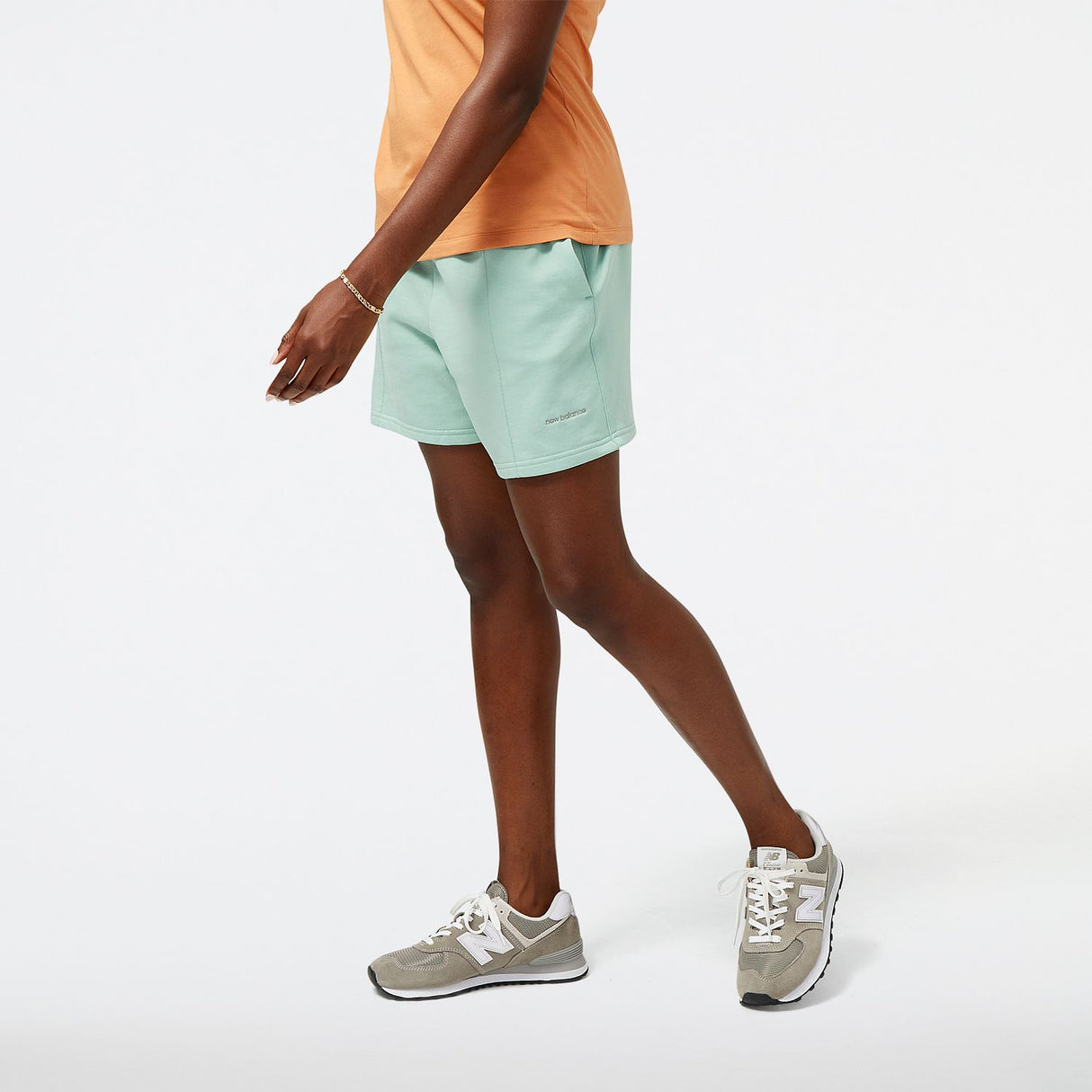 New Balance Women's Athletics Nature State French Terry Shorts-2