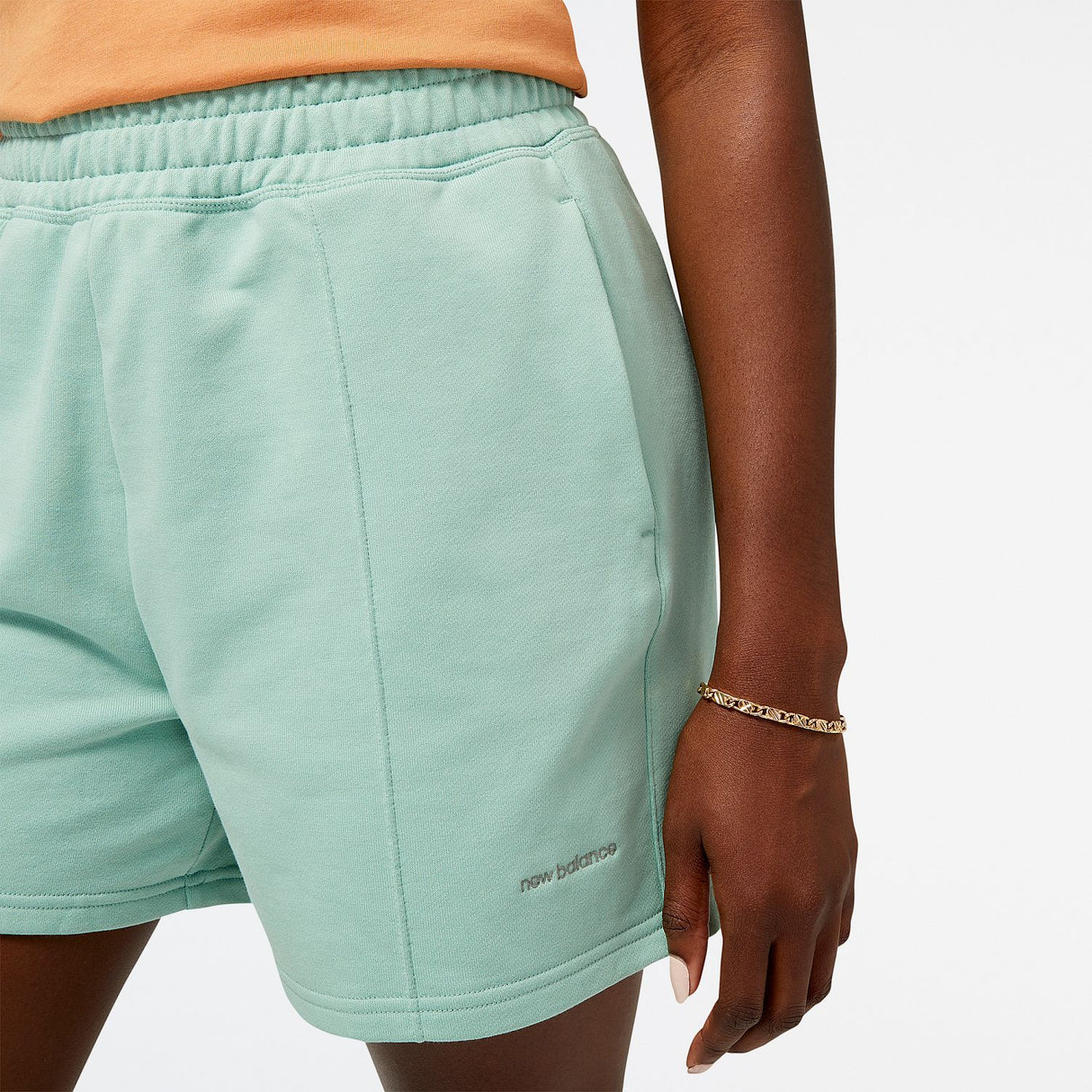 New Balance Women's Athletics Nature State French Terry Shorts-4