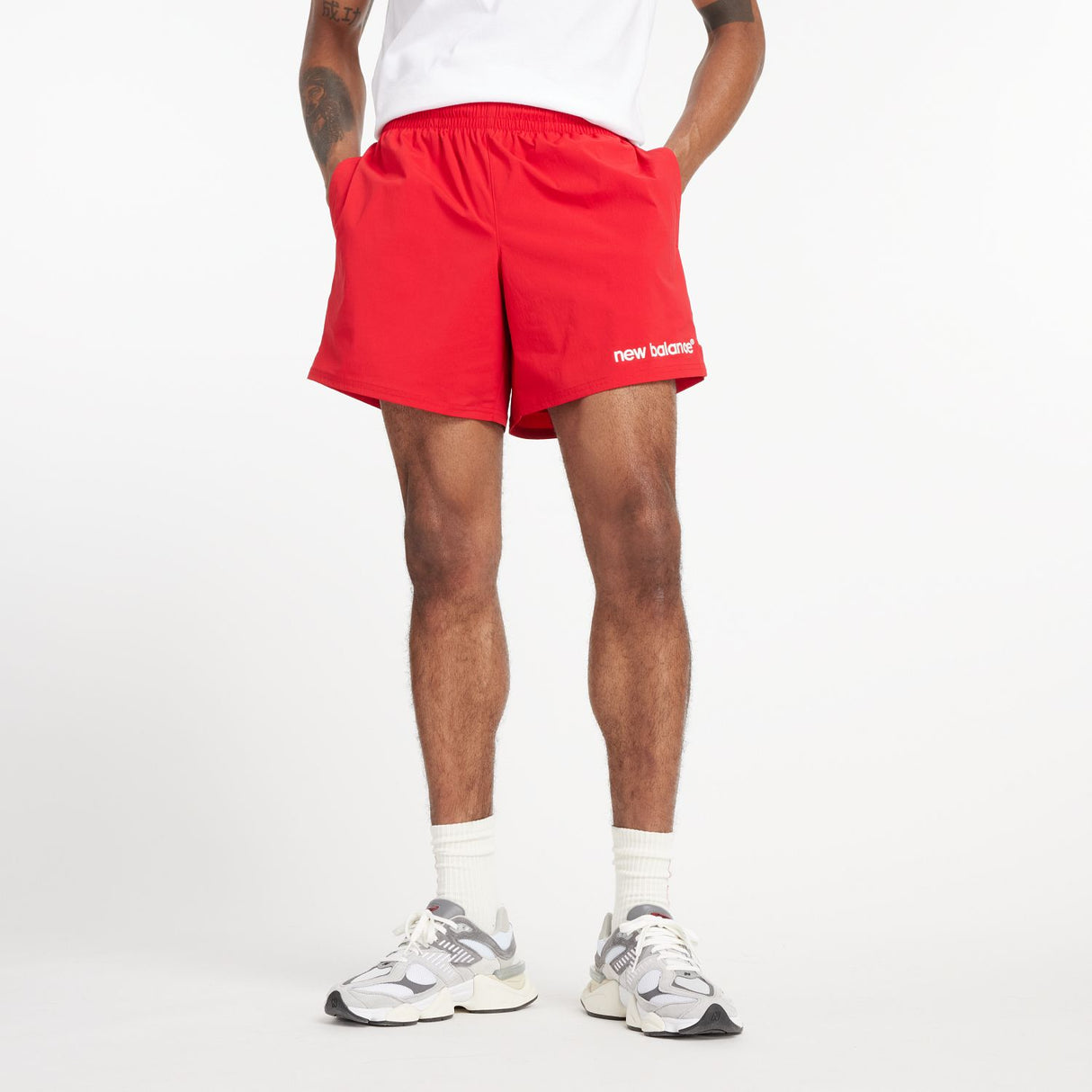 New Balance Men's Archive Stretch Woven Shorts-1