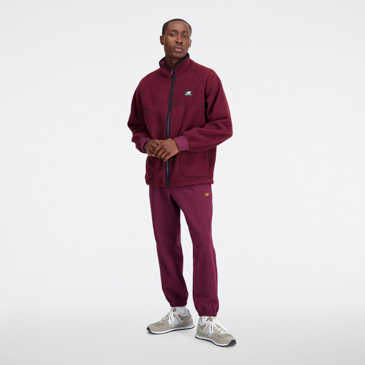New Balance Men's Athletics Polar Fleece Full Zip-2