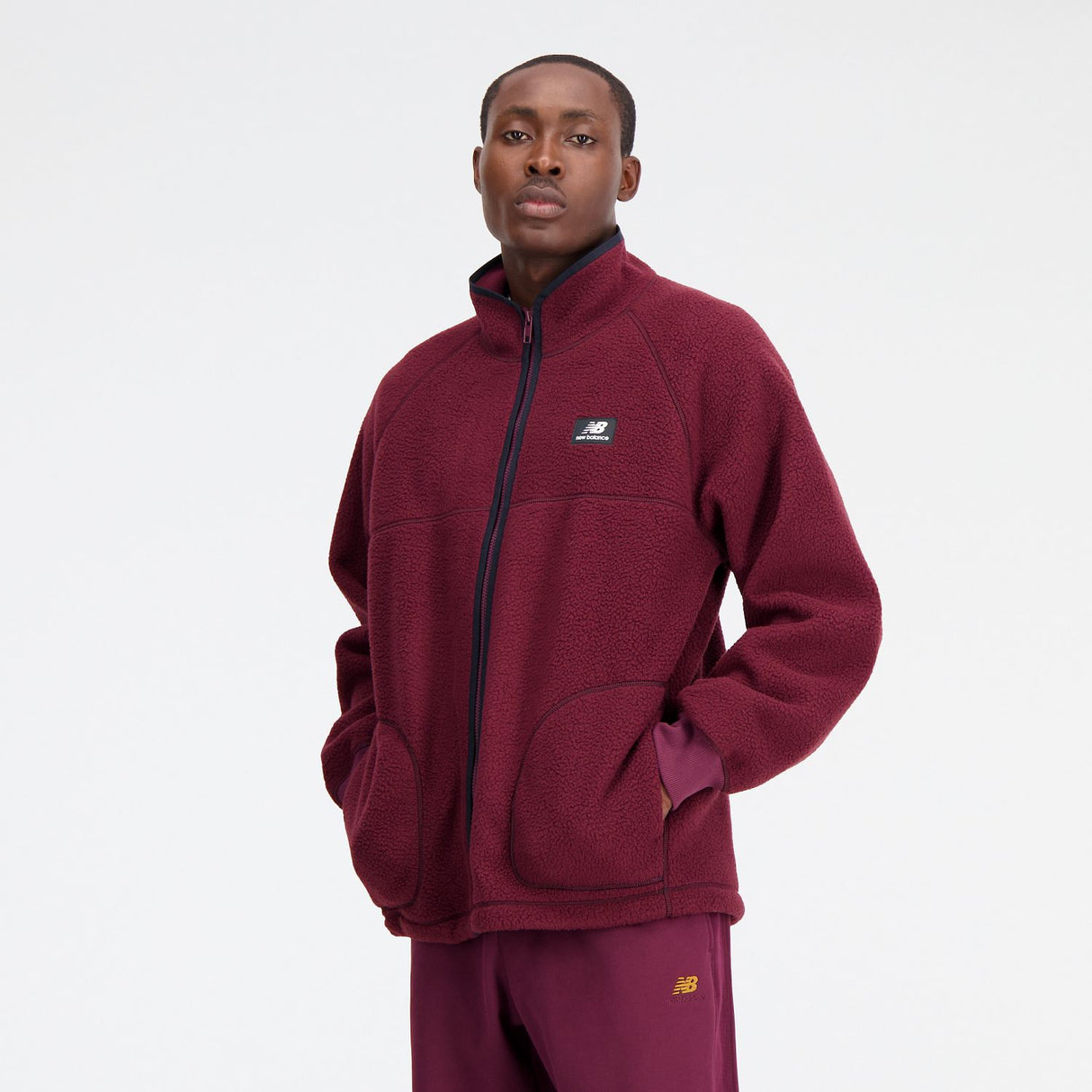 New Balance Men's Athletics Polar Fleece Full Zip-3