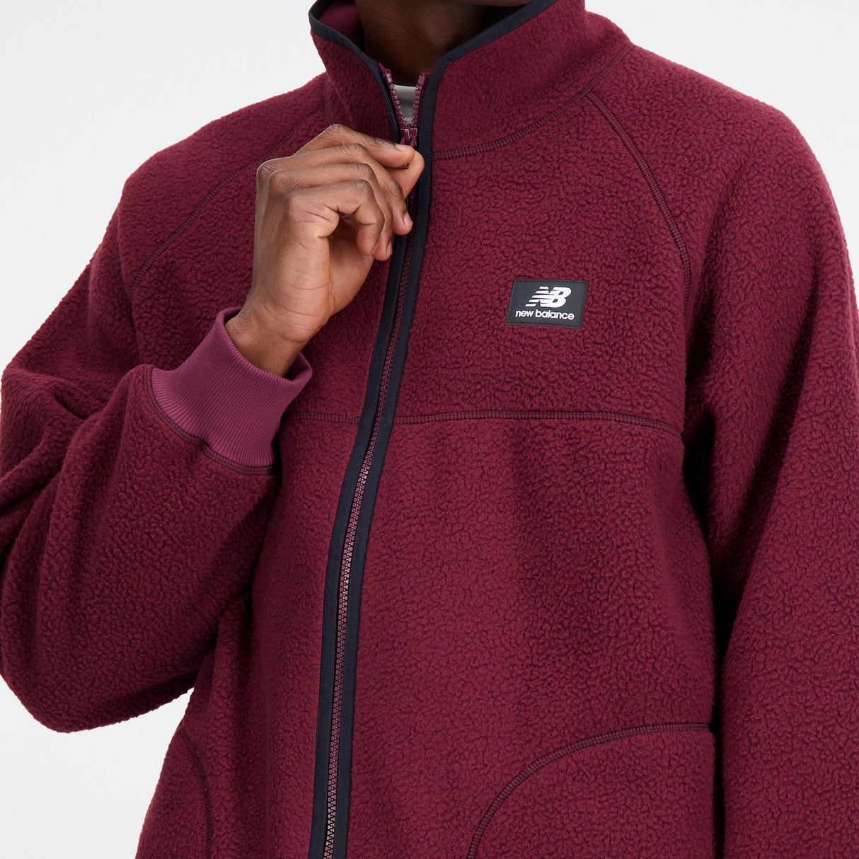 New Balance Men's Athletics Polar Fleece Full Zip-6