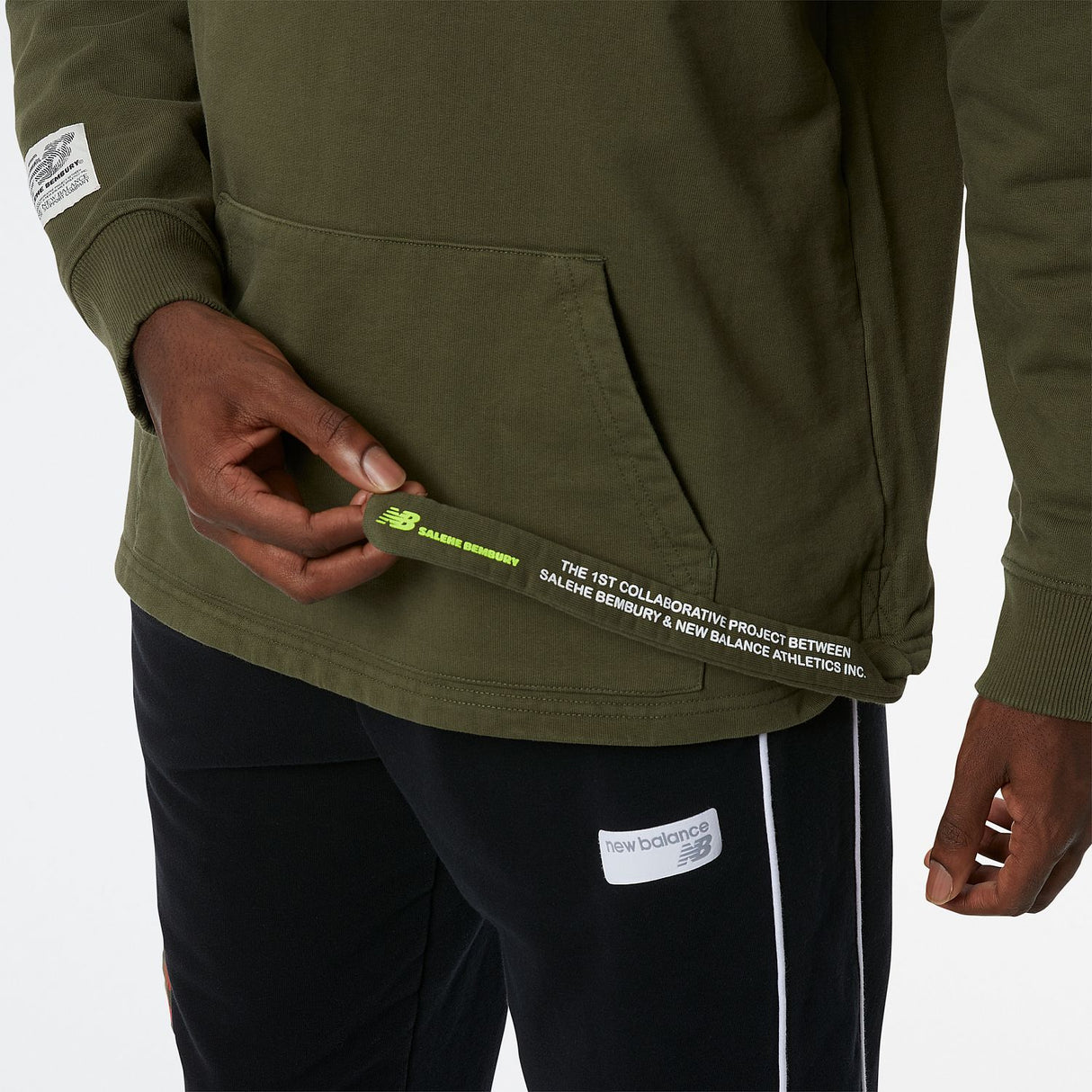 New Balance Men's Salehe Bembury YURT Hoodie-4