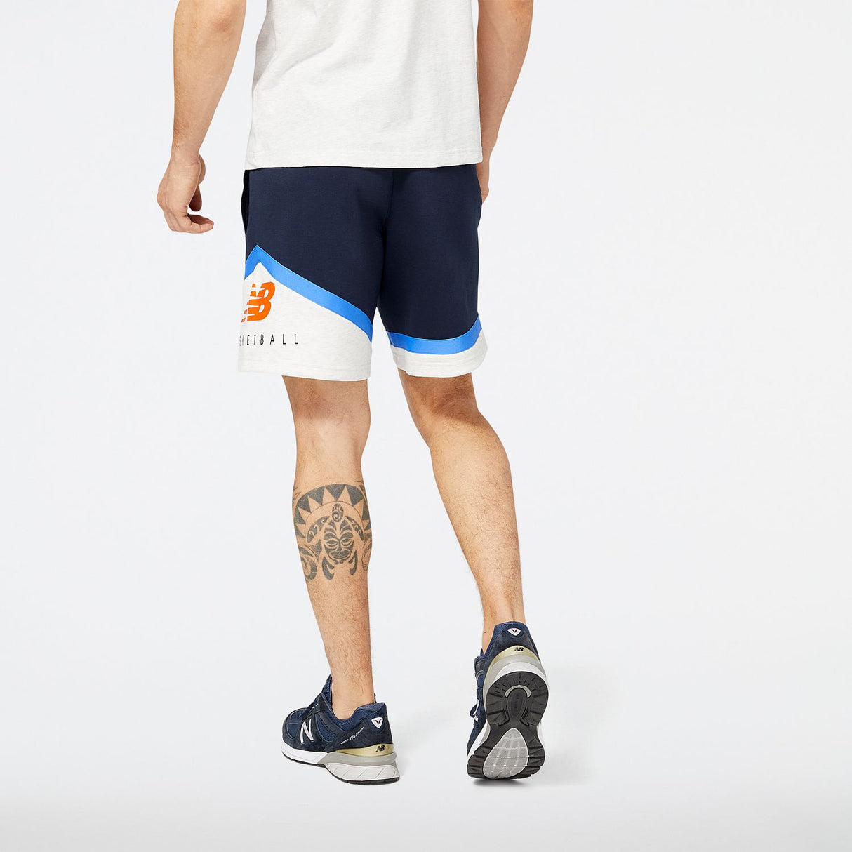 New Balance Men's Hoops Abstract Shorts-3